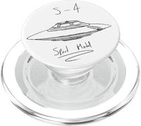 Bob Lazar Modèle Sport UAP PopSockets PopGrip pour MagSafe