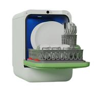 Bob le lave-vaisselle compact écologique - Amande verte, Neige des Alpes blanche