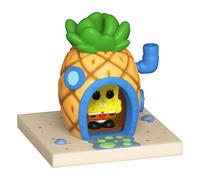 Funko Figurine vinyle Bitty Pop! – Spongebob Squarepants & Pineapple House – Produit officiel