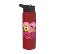Bob l'éponge et Patrick répandent l'amour Stainless Steel Insulated Water Bottle