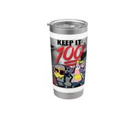 Bob l'éponge Keep It 100 Gobelet isotherme en acier inoxydable double paroi