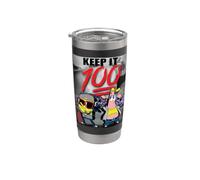 Bob l'éponge Keep It 100 Gobelet isotherme en acier inoxydable double paroi