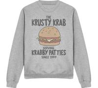Bob l'éponge - "Krabby Patties" Sweatshirt für Herren/Damen Uni TV12937 (S) (Sport Heide)