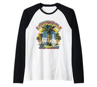 Bob l'éponge Officiel Totally Wavetastic Manche Raglan