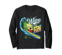 Bob l'éponge Officiel Wave of Fun Surf Manche Longue