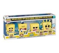 Bob l'éponge - Pack 4 figurines POP! Bob l'éponge (EMEA) 9 cm