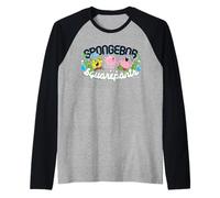Bob l'éponge Patrick Friend Fun Day Out 90s Classique Manche Raglan