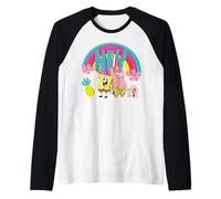 Bob l'éponge Patrick Fun Friends Forever Retro années 90 Manche Raglan