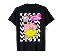 Bob l'éponge - Patrick l'étoile de mer Keepin It Real, Black T-Shirt