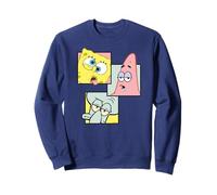 Bob l'éponge Patrick Squidward Best Friends Retro Sweatshirt