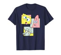 Bob l'éponge Patrick Squidward Best Friends Retro T-Shirt