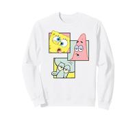 Bob l'éponge Patrick Squidward Best Retro Friends Sweatshirt