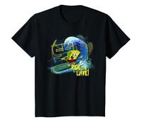 Bob l'éponge pour Enfants Ride The Wave Surf Classique des années 90 T-Shirt