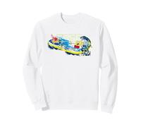 Bob l'éponge Pro Boarder Wave Rider Fun Classic années 90 Sweatshirt