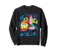 Bob l'éponge Punk Rock avec étoile Patrick Sweatshirt