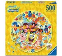 Bob l'éponge - Puzzle rond Welcome to Bikini Bottom (500 pièces) G