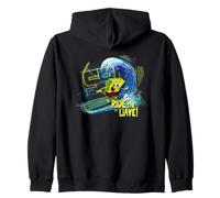 Bob l'éponge Ride The Wave Surf Fun Design années 90 Sweat à Capuche