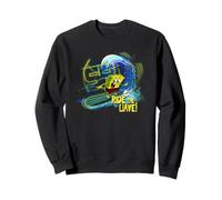 Bob l'éponge Ride The Wave Surf Fun Design années 90 Sweatshirt