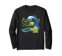 Bob l'éponge Ride The Wave Surf Fun Fun 90s Classic Manche Longue