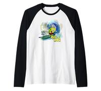 Bob l'éponge Ride The Wave Surf Fun Fun 90s Classic Manche Raglan