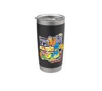 Bob l'éponge Squarepants And Friends Superheroes Gobelet isotherme en acier inoxydable double paroi