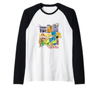 Bob l'éponge Squarepants and Friends Superheroes Manche Raglan