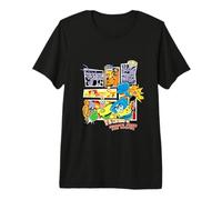 Bob l'éponge Squarepants and Friends Superheroes T-Shirt Haut de Gamme