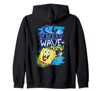 Bob l'éponge Squarepants années 90 Surf Waves Summer Fun Sports Retro Sweat à Capuche