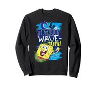 Bob l'éponge Squarepants années 90 Surf Waves Summer Fun Sports Retro Sweatshirt