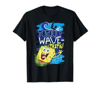 Bob l'éponge Squarepants années 90 Surf Waves Summer Fun Sports Retro T-Shirt