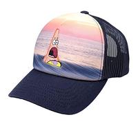 Bob l'éponge Squarepants Casquette de Baseball réglable Patrick Star Bleu Marine Taille Unique