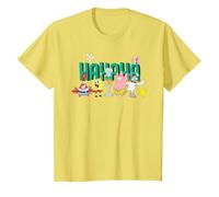 Bob l'éponge Squarepants Kids Personnages Pose Friend 90s Fun T-Shirt