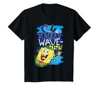 Bob l'éponge Squarepants Kids Surf Waves Fun Sports années 90 Rétro T-Shirt