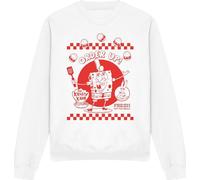 Bob l'Éponge SquarePants - "Order Up " Sweat-shirt pour homme/femme unie TV12663 (XXL) (Blanc)