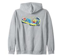 Bob l'éponge Squarepants Pro Wave Rider Surf 90s Cadeaux de Bande dessinée Sweat à Capuche