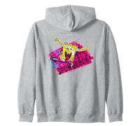 Bob l'éponge Squarepants Retro Comic Pose Célébrez Happy Vibes Sweat à Capuche