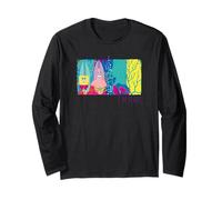 Bob l'éponge Squarepants Retro Summer Surf Patrick Holiday Vibe Manche Longue
