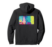 Bob l'éponge Squarepants Retro Summer Surf Patrick Holiday Vibe Sweat à Capuche
