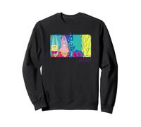 Bob l'éponge Squarepants Retro Summer Surf Patrick Holiday Vibe Sweatshirt