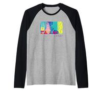 Bob l'éponge Squarepants Summer Surf Plage Vacances Fun Rétro Manche Raglan