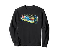 Bob l'éponge Squarepants Surf Wave Style années 90 Illustration Amusante Sweatshirt