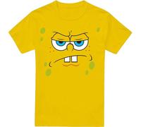 Bob l'Éponge SquarePants - T-shirt "Angry" pour homme TV6665 (XXL) (Jaune)