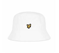 Lyle & Scott Chapeau de Godet Classique de Coton de Unisexe - Blanc