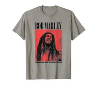 Bob Marley Chansons de liberté Reggae Musique par Rock Off T-Shirt