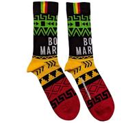 Bob Marley Chaussettes Press Play Nouveau Officiel Unisex Noir Ankle (Uk Size 7 Size One Size