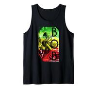 Bob Marley Concert Rasta Stripe Débardeur, Homme, Noir, XXL