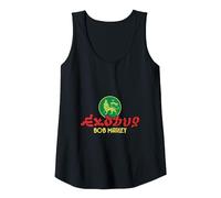 Bob Marley Exodus Lion Noir Débardeur, Femme, Noir, XL