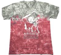 Bob Marley - "Exodus Playlist" T-shirt Homme/Femme Unie RO3316 (S) (Rouge)