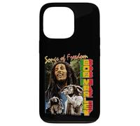 Bob Marley Freedom Vintage Reggae Musique par Rock Off Coque pour iPhone 13 Pro