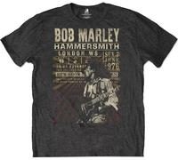 Bob Marley - "Hammersmith 76" T-shirt Homme/Femme Unie RO6972 (S) (Noir)